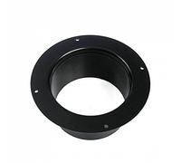 HpLive Raccord mural en ABS pour tuyau de ventilation (diamètre : 125 mm)