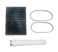 HpLive RCX26003 Kit tube de roue et courroie d'entraînement pour Hayward pour robot de piscine TIGERSHARK, compatible avec les modèles RC9740, RC9742, RC9956CC, RC9965CC, RC9950A, RC9950GR, RC9950, QC