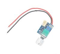 HpLive Régulateur de vitesse du ventilateur 12 V DC Interrupteur de commande pour boîtier PC avec bouton rotatif Réduction du bruit 3 A Puissance (C)