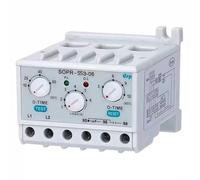 HpLive Relais de surcharge électronique SOPR-SS3-220, protection thermique du moteur, temporisation réglable pour moteurs monophasés ou triphasés (220 V : 10-120 A)