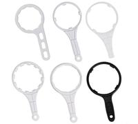 HpLive RO e filtre à eau pour boîtier 1812 à membrane à osmose inverse ensemble d'outils ouverture et serrage pour bouteilles filtrantes de 25,4 cm 50,8 cm montage rapide blanc noir (10 pouces)