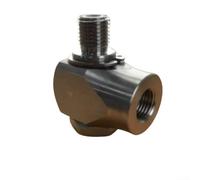 HpLive Rotule pivotante à 360° SW90 en acier inoxydable 304 pour nettoyeur haute pression bras de lavage de voiture, compatible avec raccords 1/4 et 3/8", jusqu'à 4050 PSI (G3/8)