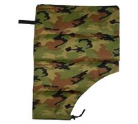 HpLive Sac de récupération de rechange, sac collecteur d'aspirateur, tissu robuste, indéchirable avec bride de 35 cm, taille 60 × 44 × 35 cm, sac pour souffleur à feuilles (camouflage)