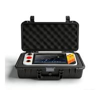 HpLive Sac de transport rigide en ABS - Étanche IP67 - Avec doublure intérieure douce - Pour station de jeu Go et accessoires - Noir