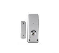 HpLive Serrure Connectée Invisible pour Porte pour bois pour ttlock(Silver)