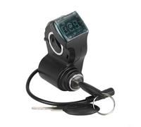 HpLive Serrure d'allumage pour scooter électrique avec écran 3 broches et affichage numérique de la tension pour scooter électrique, compatible avec Kugoo G2 Pro (femelle)