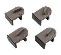 HpLive Serrure Fenêtre Coulissante 4pcs Verrou Sécurité Enfant