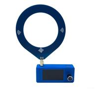 HpLive SI4732 Radio miniature 0,5-108 MHz radio de poche, récepteur, mini radio (anneau bleu)