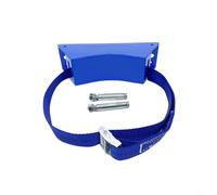 HpLive Support mural pour bouteilles de gaz liquide en plastique ABS, boucle réglable et sangles en nylon, support sûr pour bouteilles de gaz de 5 kg dans les caravanes et le camping (bleu)