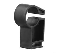 HpLive Support pour écran LCD de vélo d'appartement, fixation de moniteur en plastique robuste pour tubes ronds de 22-25 mm de diamètre, support noir pour équipement de fitness