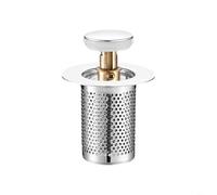 HpLive Tamis d'évier en acier inoxydable 50 mm avec joint d'étanchéité
