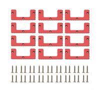 HpLive Taquet de montage pour système Packout, pour Packout Mounting Cleats en plastique ABS, porte-outils compatible pour mur ou sous établi (12 pièces)