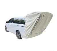 HpLive Tente de camping pour voiture, protection solaire, tente arrière avec fixation magnétique pour SUV MPV, étanche, moustiquaire double couche design (MPV pas de baleines)
