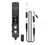 HpLive Testeur d'oscilloscope portable multifonction 4 en 1 avec testeur de résistance, diode et tension, caméra thermique infrarouge, affichage numérique, noir