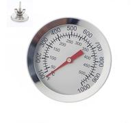 HpLive Thermomètre de barbecue, jauge de température, outil de barbecue pour barbecues à gaz Weber, résistant aux intempéries, 150-600°F, pour Spirit II 200/300, série Q, OE 65040, 67031, 7581