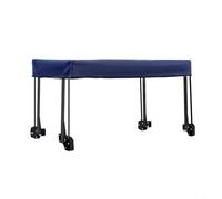 HpLive Toit de chariot pour chariot, pliable en tissu Oxford 600D imperméable, protection UV, auvent compatible avec chariot de jardin (bleu profond)