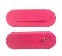 HpLive Trousse de maquillage magnétique - Organiseur de beauté en silicone étanche pour rouge à lèvres fond de teint bijoux, Rouge chiné