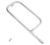 HpLive Tube de brûleur de rechange en acier inoxydable de 52 cm pour Weber Q200 Q2200, avec ouvertures d'aération améliorées pour une cuisson uniforme