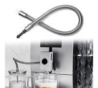 HpLive Tuyau à lait en acier inoxydable compatible avec NIVONA et WE8, pour machines à café ENA 8 / E6 / D6, longueur 23 cm (HP1)