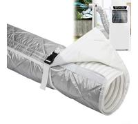HpLive Tuyau d'évacuation d'air pour climatiseurs mobiles, 150 x 58 cm, résistant aux intempéries, matériau isolant à 3 couches