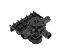 HpLive Vanne de régulation de liquide de refroidissement à trois voies compatible avec TESLA Model S 2012-2016 Model X 2015-2017 Remplacement pour OEM 6007384-00-B ABS Noir