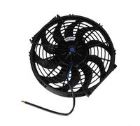 HpLive Ventilateur à condensateur à lame incurvée 12 V 80 W pour systèmes de refroidissement avec 10 pales de ventilateur, diamètre 30,5 cm