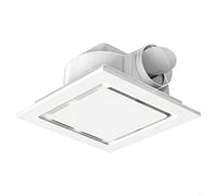 HpLive Ventilateur de plafond, ventilateur d'extraction de plafond, ventilateur d'évacuation pour salle de bain, fonctionnement silencieux avec moteur CC sans balais, flux d'air de 110 CFM, évacuation