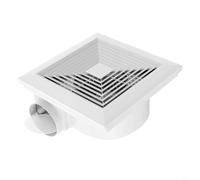 HpLive Ventilateur d'extraction de plafond avec fonctionnement silencieux 110 CFM Moteur à courant continu sans balais économe en énergie pour salle de bain, cuisine et autres espaces intérieurs