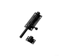 HpLive Verrou à Pêne en Acier Inoxydable 304 avec Trou de Serrure(black)