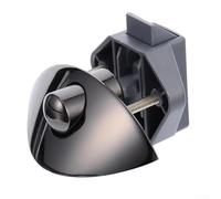 HpLive Verrou de porte de caravane 14-16 mm pour armoire et tiroirs (gris)