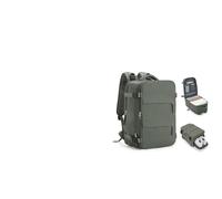 HPLQQ Sac à Dos Voyage Bagage Cabine 40x30x20 pour Ryanair/Wizz Sac À Main Bagage Cabine Avion 40x30x20 Sac À Dos Voyage Imperméable pour Week-End Travel Gym Excursions Courtes 24L,E2-vert armée