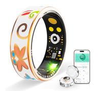 HPLSZCN Smart Ring Women Size First - Fitness Tracker - Suivi du sommeil portable - Fréquence cardiaque, étanchéité IP68 - Anneaux intelligents pour Android et iOS (12# 21,4 mm)