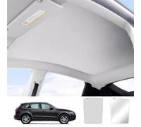 HPLWYM Pare-Soleil pour Toit de Voiture Compatible avec Q5 2017-2009 5-Door SUV, Pliable Pare-Soleil de Toit avec Sac de Rangement, Protection Solaire Pare-Soleil pour Toit Ouvrant