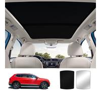 HPLWYM Pare-Soleil pour Toit de Voiture Compatible avec Tiguan 2016-2010 5-Door SUV, Pliable Pare-Soleil de Toit avec Sac de Rangement, Protection Solaire Pare-Soleil pour Toit Ouvrant