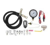 HPOP Kit d'outils de test de fuite d'air pour système d'huile haute pression avec jauge de 6000 PSI pour moteurs Powercourse 6,0 L 7,3 L International VT365 T444E CAT 3126B C7