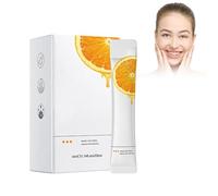 Hppsctink 20pcs Masque à la vitamine C, Masque Nettoyant, Masque Adoucissant Nourrissant et Hydratant, Nettoie les pores, Éclaircir la peau, Réduire les Ridules,facial mask