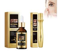 Hppsctink 30ml Sérum pour les yeux et 15ml Crème pour les yeux au rétinol, Hydrate & hydrate, Hydrate la peau autour des yeux, eye cream