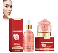 Hppsctink Dragon Blood Cream, 30ml Dragon Blood Anti-Wrinkle Serum and 50g Dragon Blood Moisturizing Cream, Deep Moisturizing, serum