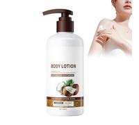 Hppsctink Lotion corporelle, 300ml Lait corporel à la noix de coco, Soin doux, Lisse, éclatant et hydratant,cream