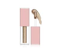 Hppsctink Ombre à Paupières liquide, 3.8g Ombre à Paupières étincelante, Ombre à paupières nacrée, Ne s'étale pas, Résistant à l'eau et de Longue Durée, Or Champagne, eyeshadow