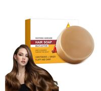 Hppsctink Savon shampooing, 100g de savon Batana soins capillaires, cheveux profondément nettoyants, nourrit les racines des cheveux, shampoos