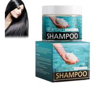 Hppsctink Shampoing au Sel de Mer, 200ml Shampoing Antipelliculaire, Rafraîchissant Antipelliculaire, Shampooing nourrissant pour le Traitement du cuir Chevelu, shampoos