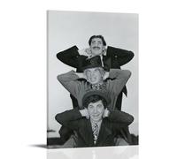 HPPWRV Marx Brothers Poster - Impression tendance - Kit de collage mural - Impressions pour décoration de chambre à coucher et d'adolescent - Style cadre - 60 x 90 cm