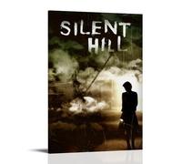 HPPWRV Silent Hill Poster - Impression murale de luxe tendance - Impressions pour décoration de chambre à coucher et chambre d'adolescent - Style cadre - 20 x 30 cm