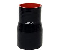 HPS Htsrnblk-122 5,7 cm - 7,6 cm ID, 10,2 cm de long, Coque en silicone Réducteur Coupler Tuyau, haute température 4 plis, renforcés, EN SILICONE, Noir
