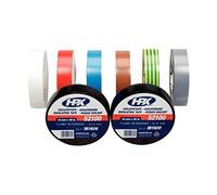 Ruban PVC Gris pour électricien 19mm x 20m HPX - IG1920