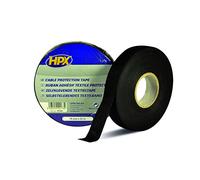 HPX Ruban adhésif mtp1925 Protéction de câble 19 mm x 25 m Noir