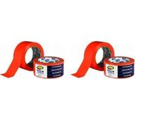HPX Ruban adhésif Pare-vapeur PVC orange 50mm x 33m PT5033 (Lot de 2)
