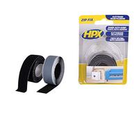 HPX - RUBAN AUTOAGRIPPANT (CROCHETS) - 20mm x 1m + RUBAN AUTOAGRIPPANT (BOUCLES) - 20mm x 1m