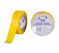 HPX - Ruban isolant PVC TAPE 5200, jaune, 15 mm x 10m - HPXRUIY1510
